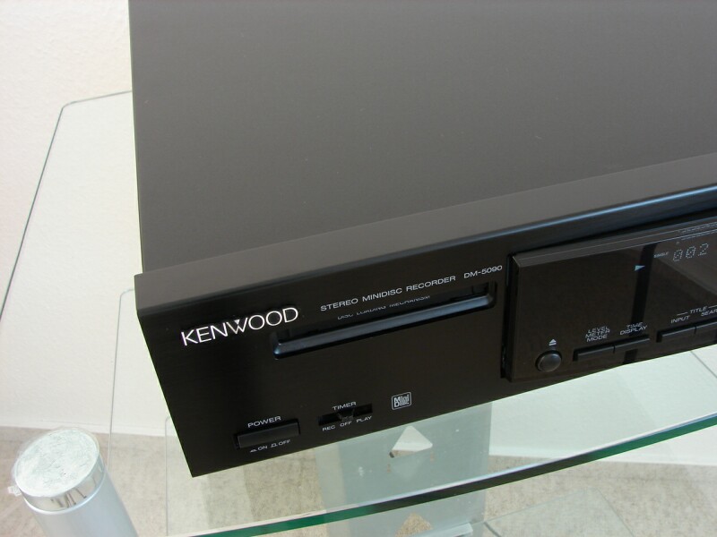 Kenwood DM5090 MiniDisc Recorder, inkl. FB + Zubehör, 12 Monate
